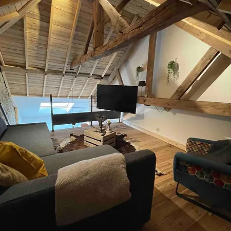 Loft Cosy, Bain A Bulle Et Garage Prive Villa Saint-Hubert Exterior photo